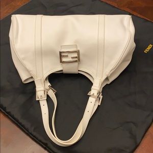 Fendi FF Satchel Logo Bag, Luxury High Trend